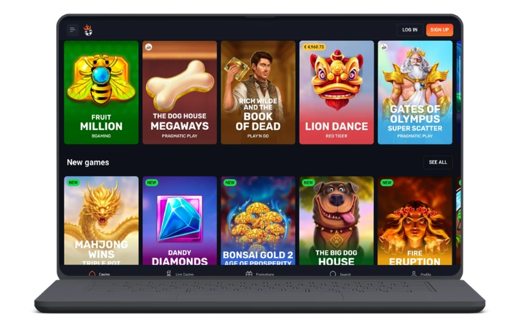 SlotLords kasino Norge
